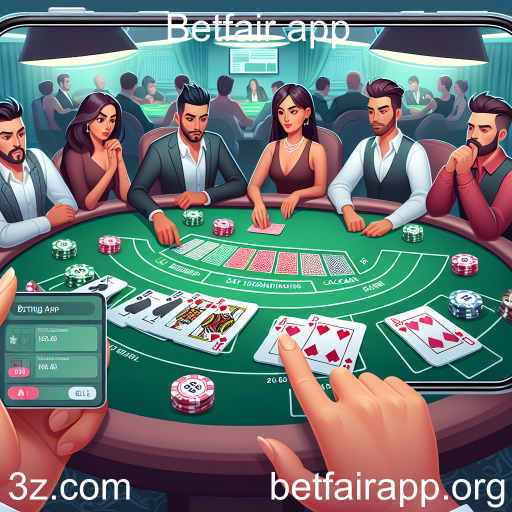 Descubra as Mesas de Jogos no Aplicativo Betfair